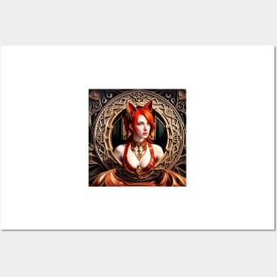 Foxy Lady Portrait Posters and Art